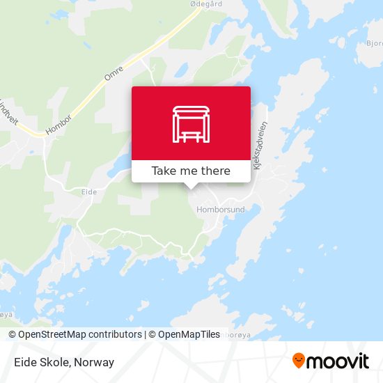 Eide Skole map