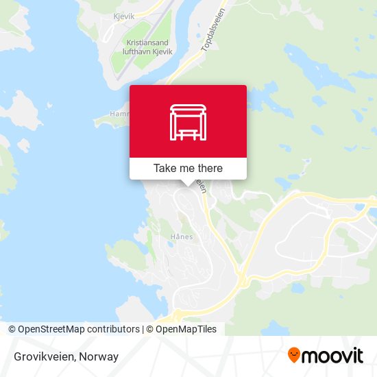 Grovikveien map