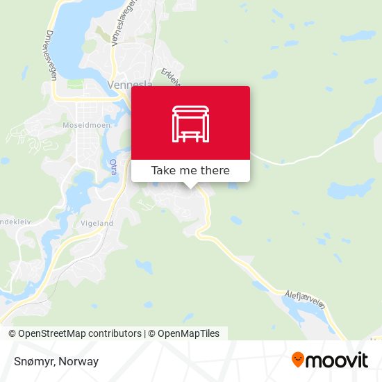 Snømyr map