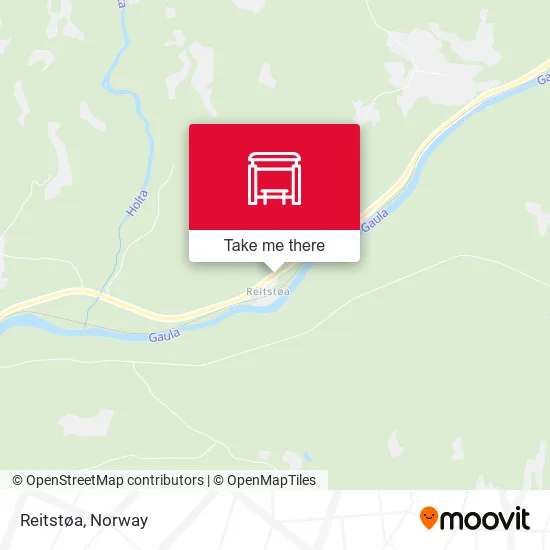 Reitstøa map