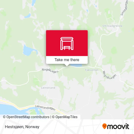 Hestsjøen map