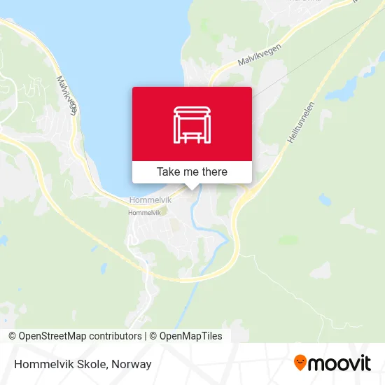 Hommelvik Skole map