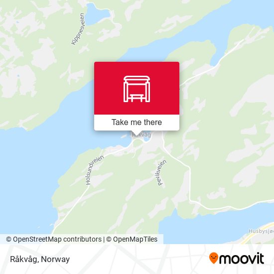 Råkvåg map