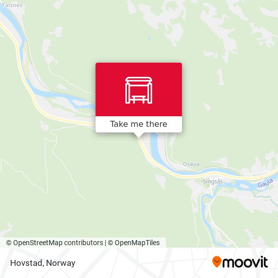 Hovstad map