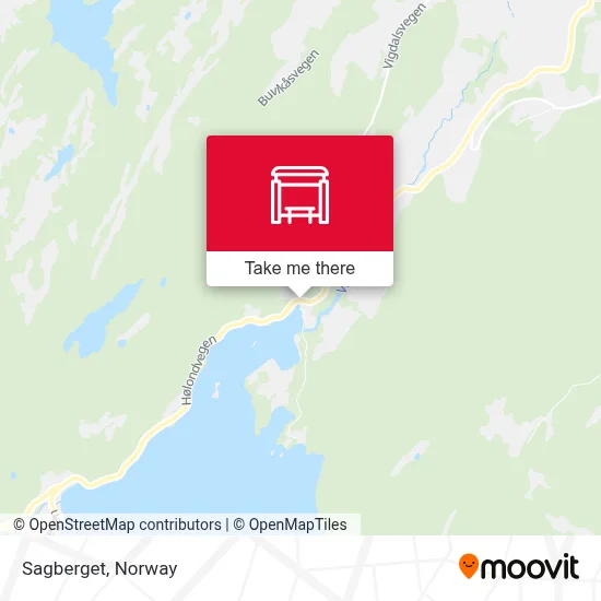 Sagberget map