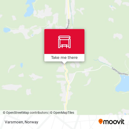 Varsmoen map