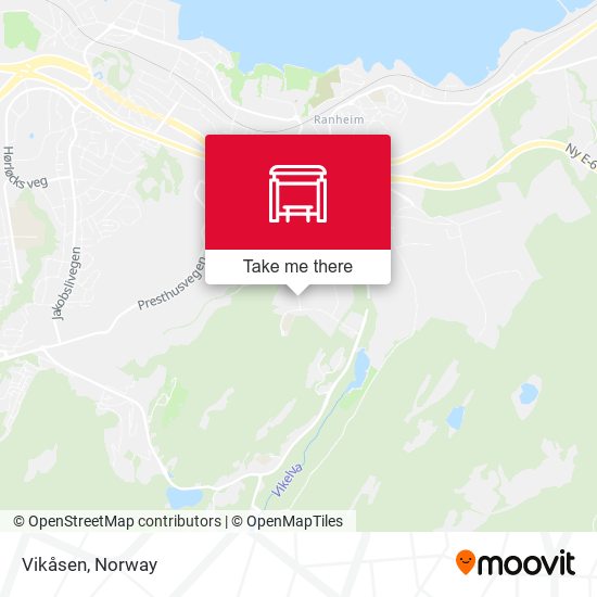 Vikåsen map