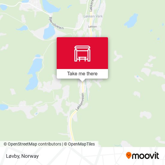 Løvby map