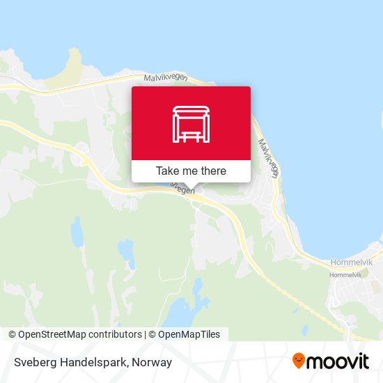 Sveberg Handelspark map