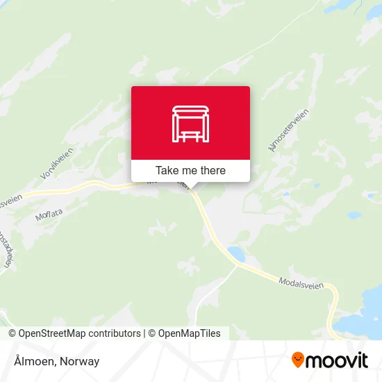 Ålmoen map