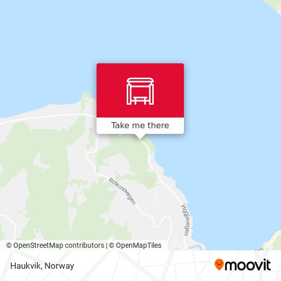 Haukvik map