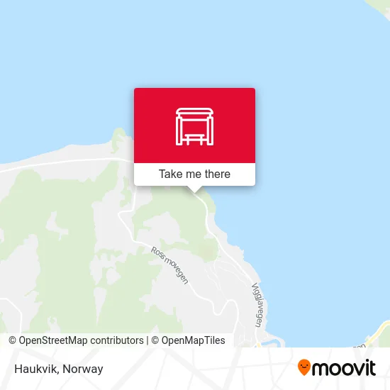 Haukvik map