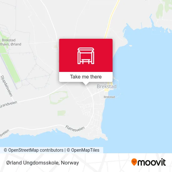 Ørland Ungdomsskole map