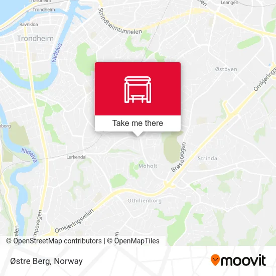 Østre Berg map