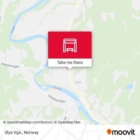 Øya Vgs. map