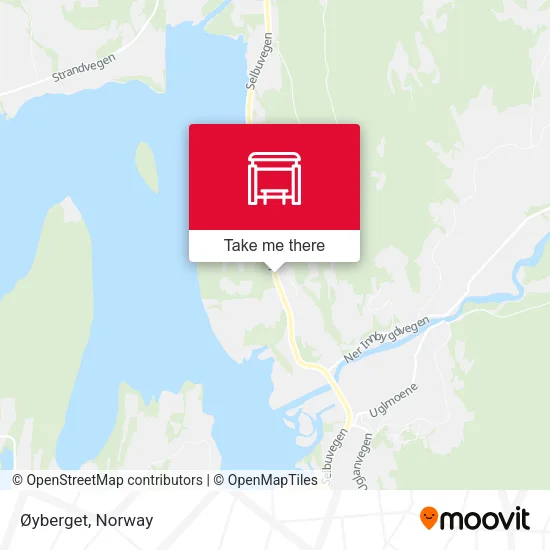Øyberget map