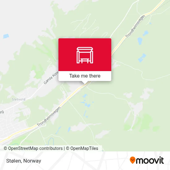 Stølen map