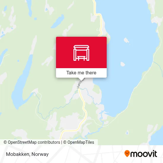 Mobakken map