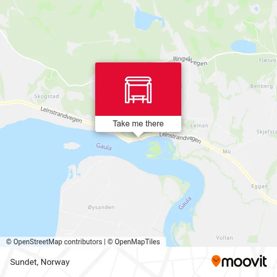 Sundet map