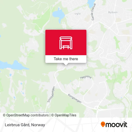 Leirbrua Gård map