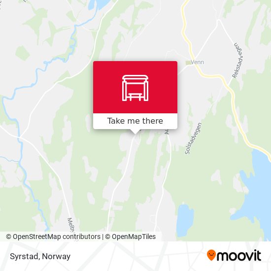 Syrstad map