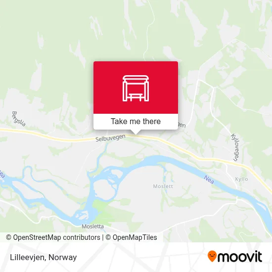 Lilleevjen map