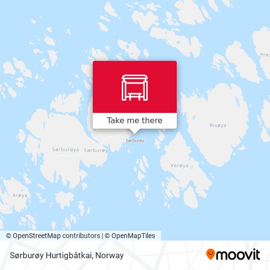 Sørburøy Hurtigbåtkai map