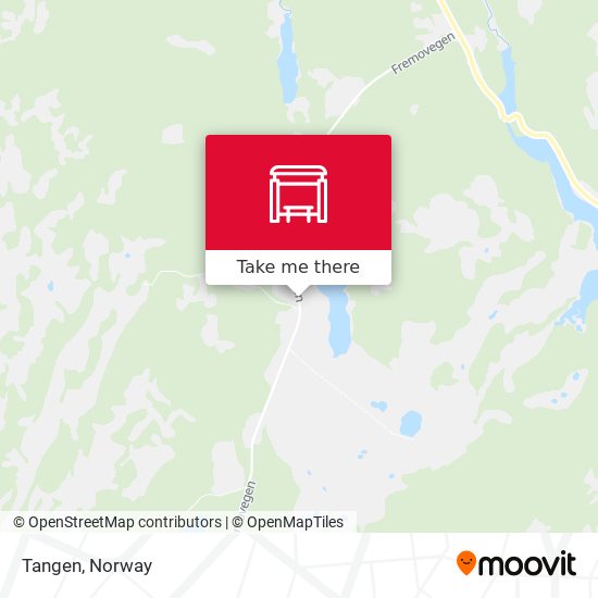 Tangen map