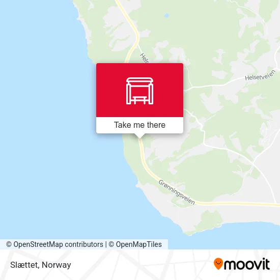Slættet map