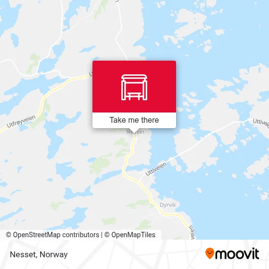 Nesset map