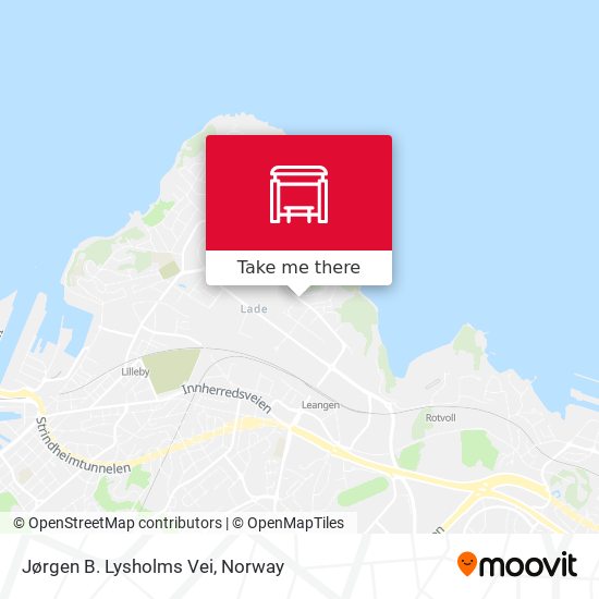 Jørgen B. Lysholms Vei map