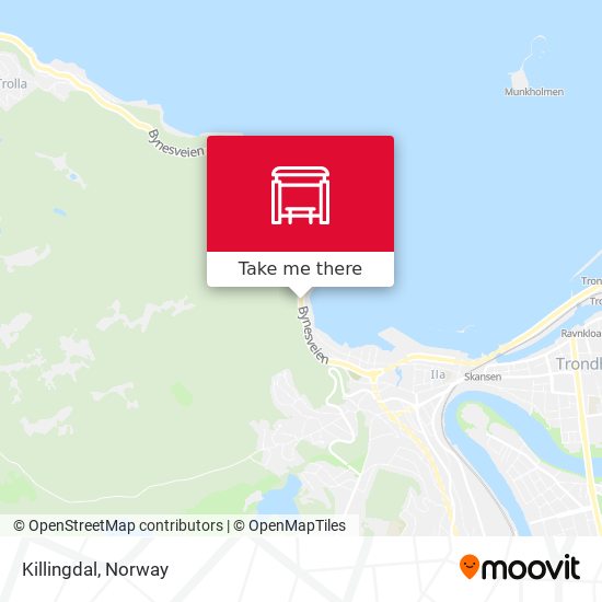 Killingdal map