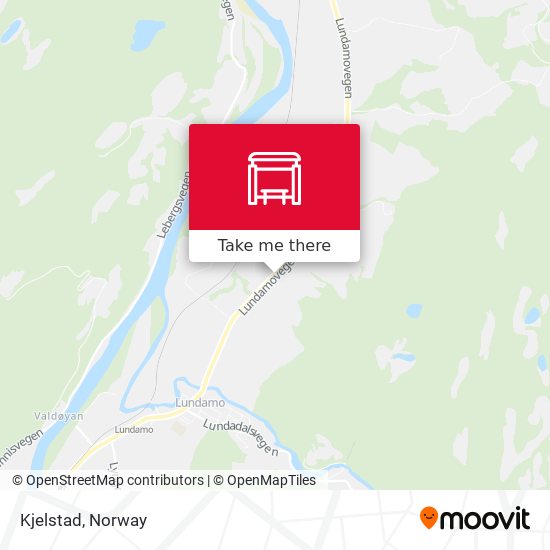 Kjelstad map