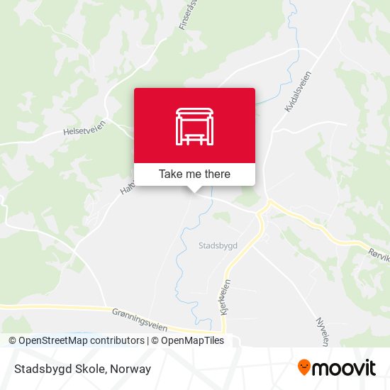 Stadsbygd Skole map