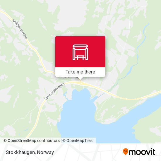 Stokkhaugen map