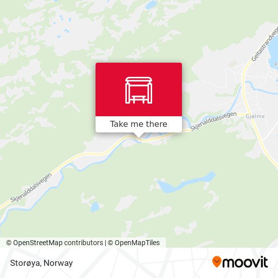 Storøya map