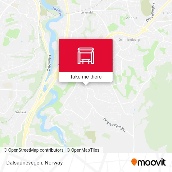 Dalsaunevegen map