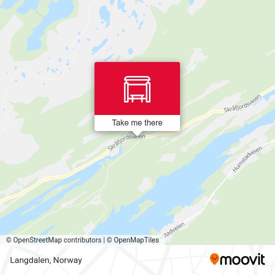 Langdalen map