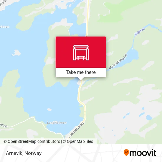 Arnevik map