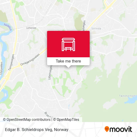 Edgar B. Schieldrops Veg map