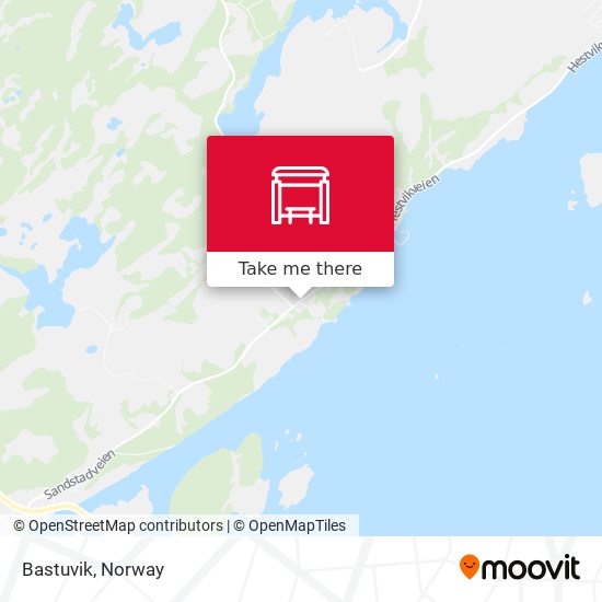 Bastuvik map
