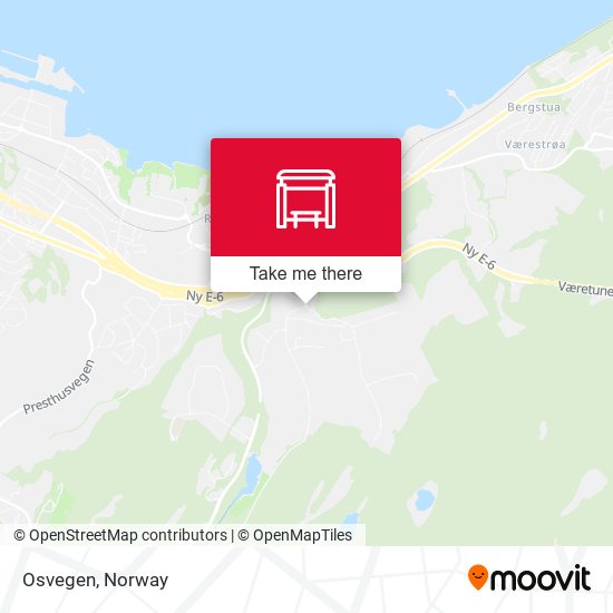 Osvegen map