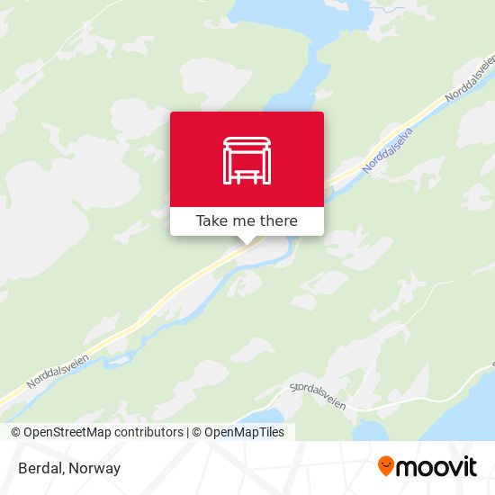 Berdal map