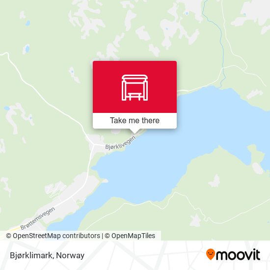 Bjørklimark map