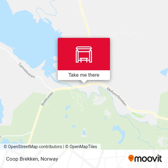 Coop Brekken map