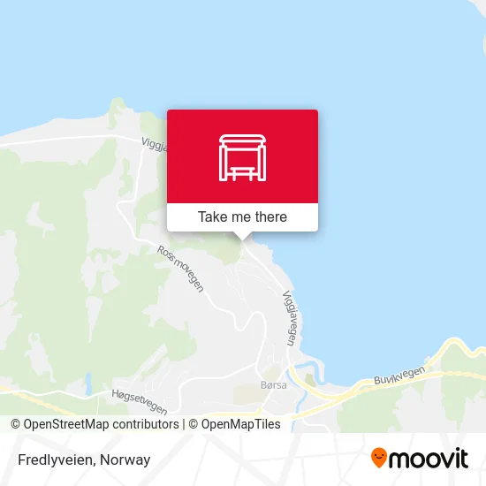 Fredlyveien map