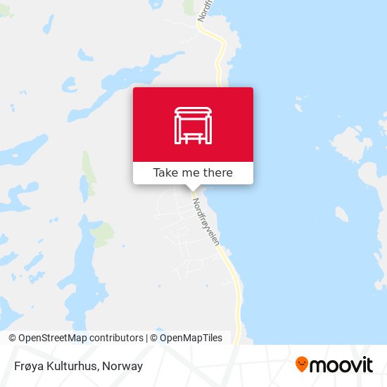 Frøya Kulturhus map