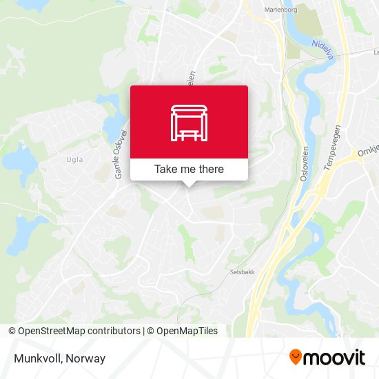 Munkvoll map