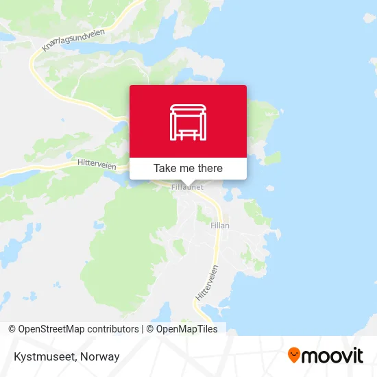 Kystmuseet map