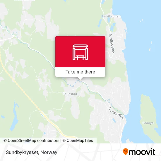 Sundbykrysset map